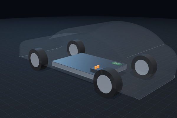 電動車電池 的畫面