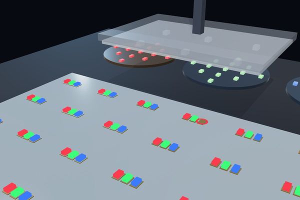 Micro LED 的畫面